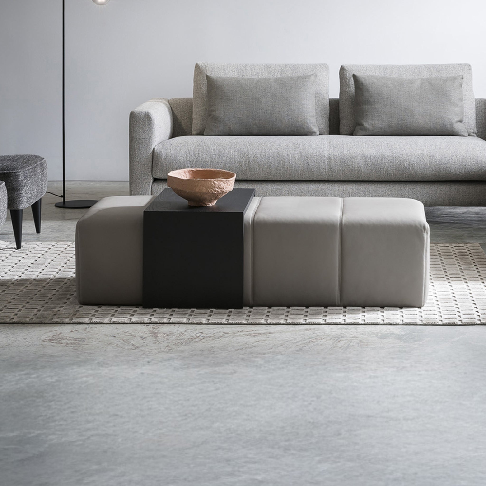 Pouf Hockerbank 140 x 60 cm