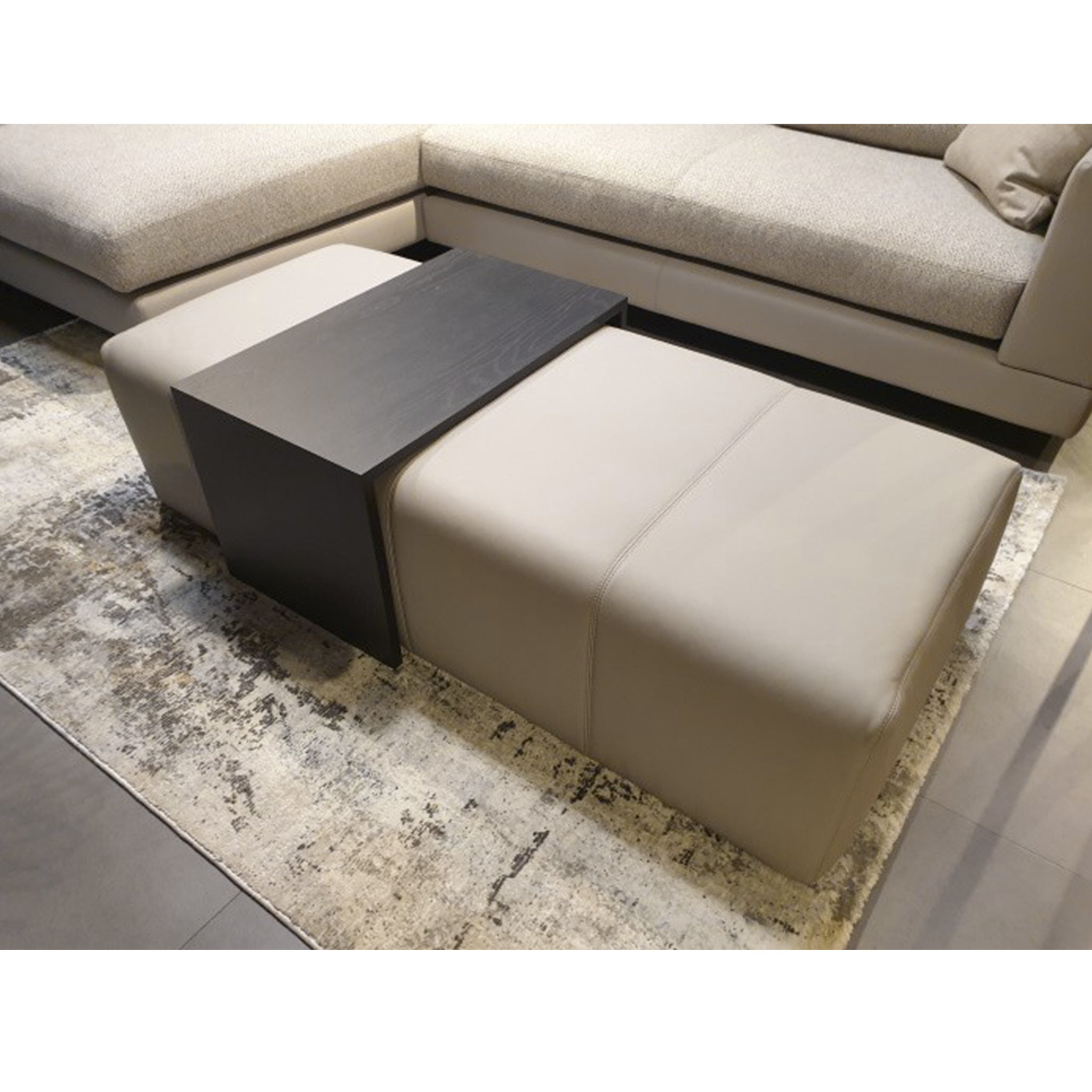 Pouf Hockerbank 140 x 60 cm