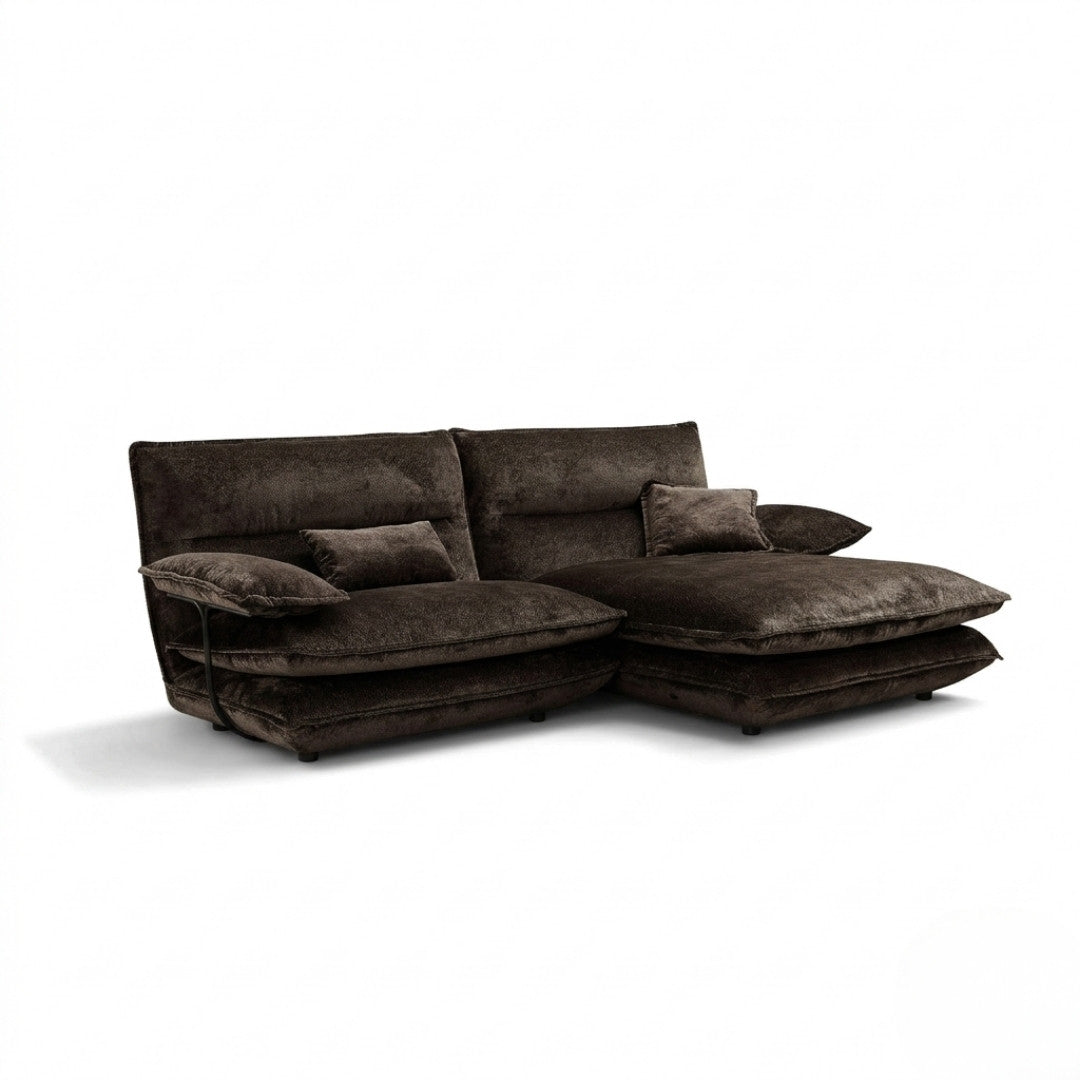 Incanto Alterego modulsofa Aphrofite in organischem Design, italienisch hergestellt, mit Eckkonfiguration und komfortabler Polsterung